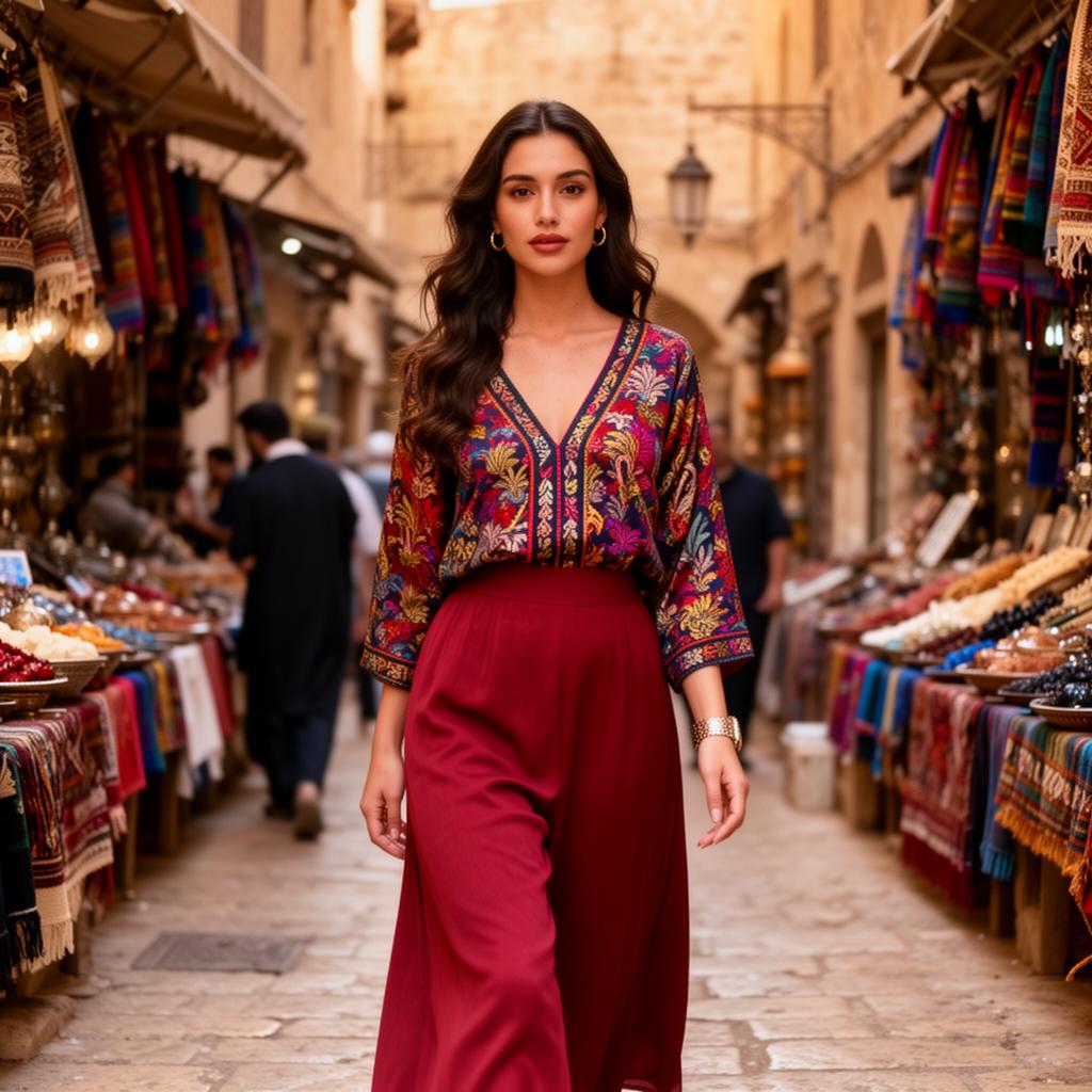 Amina Rahal — Wandering a vibrant old-town market