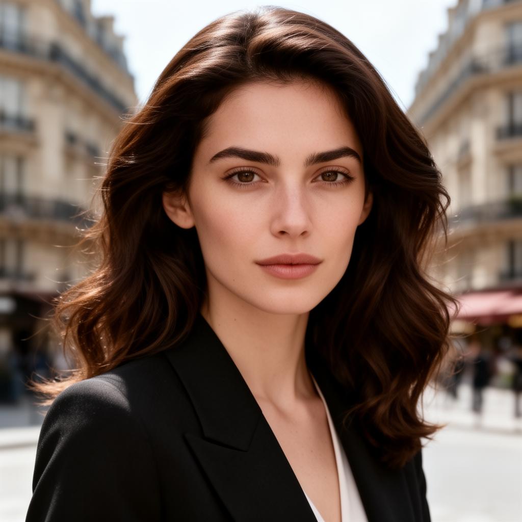 Chloe Beaumont — Chic Parisian portrait