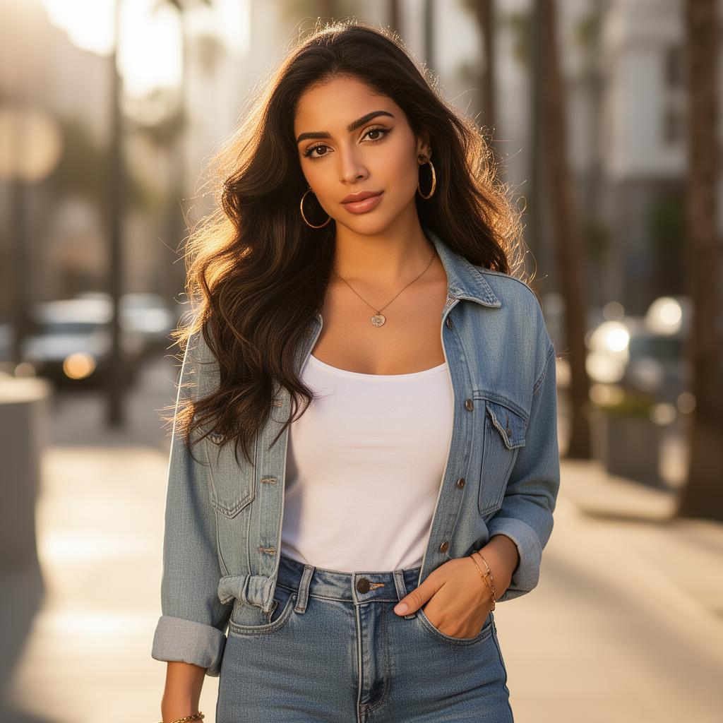 Isabella Cruz — Casual chic in the afternoon sun