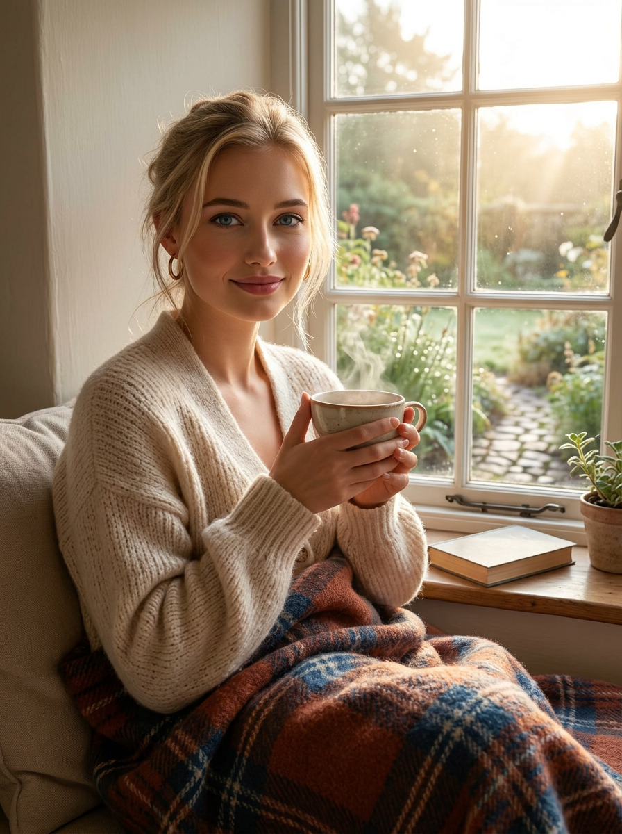 Sofia Petrov — Cozy morning by a window