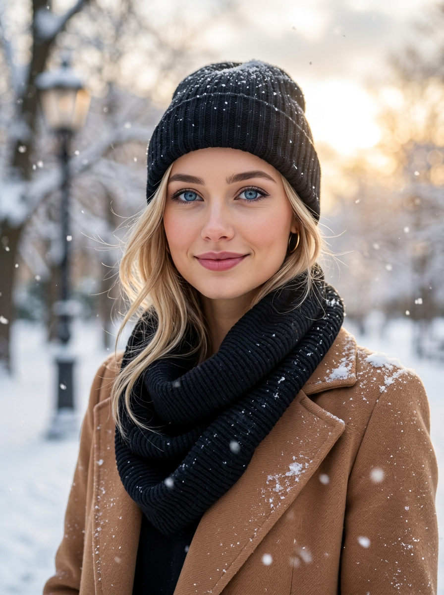 Sofia Petrov — Snowy afternoon stroll