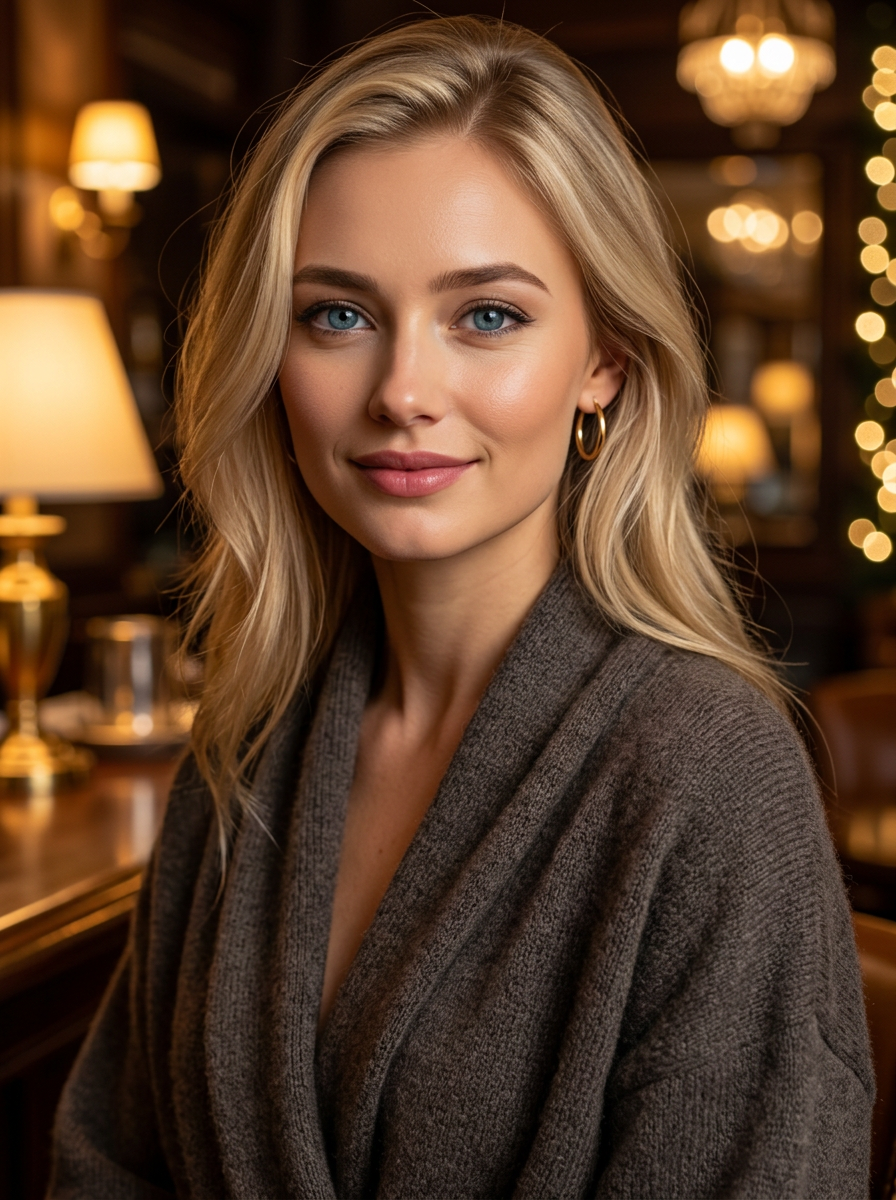Sofia Petrov — Elegant evening in soft knitwear