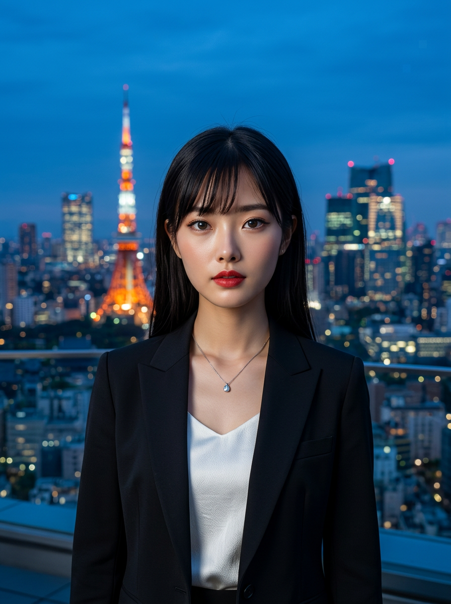 Yuki Nakamura — Tokyo skyline at blue hour